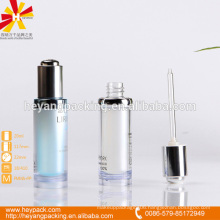 Fancy 20ml acrylic plastic dropper bottle